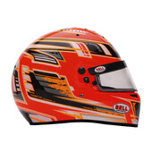 Casque Bell Karting KC7-CMR Anthracite / Orange Champion